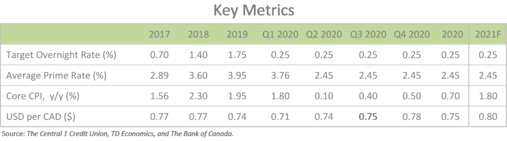 Economy Economic Update Q4 2020 COVID-19